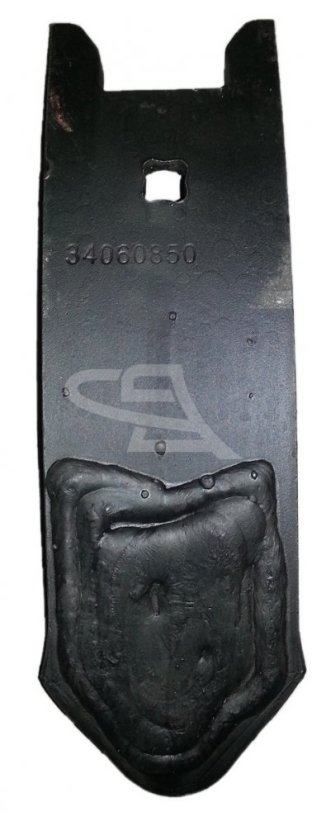 Point Mulch Mix hard faced narrow