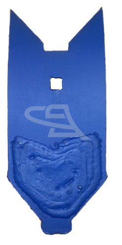 Долото правые с наплавкой 120мм - Lemken 12 mm, 120 mm